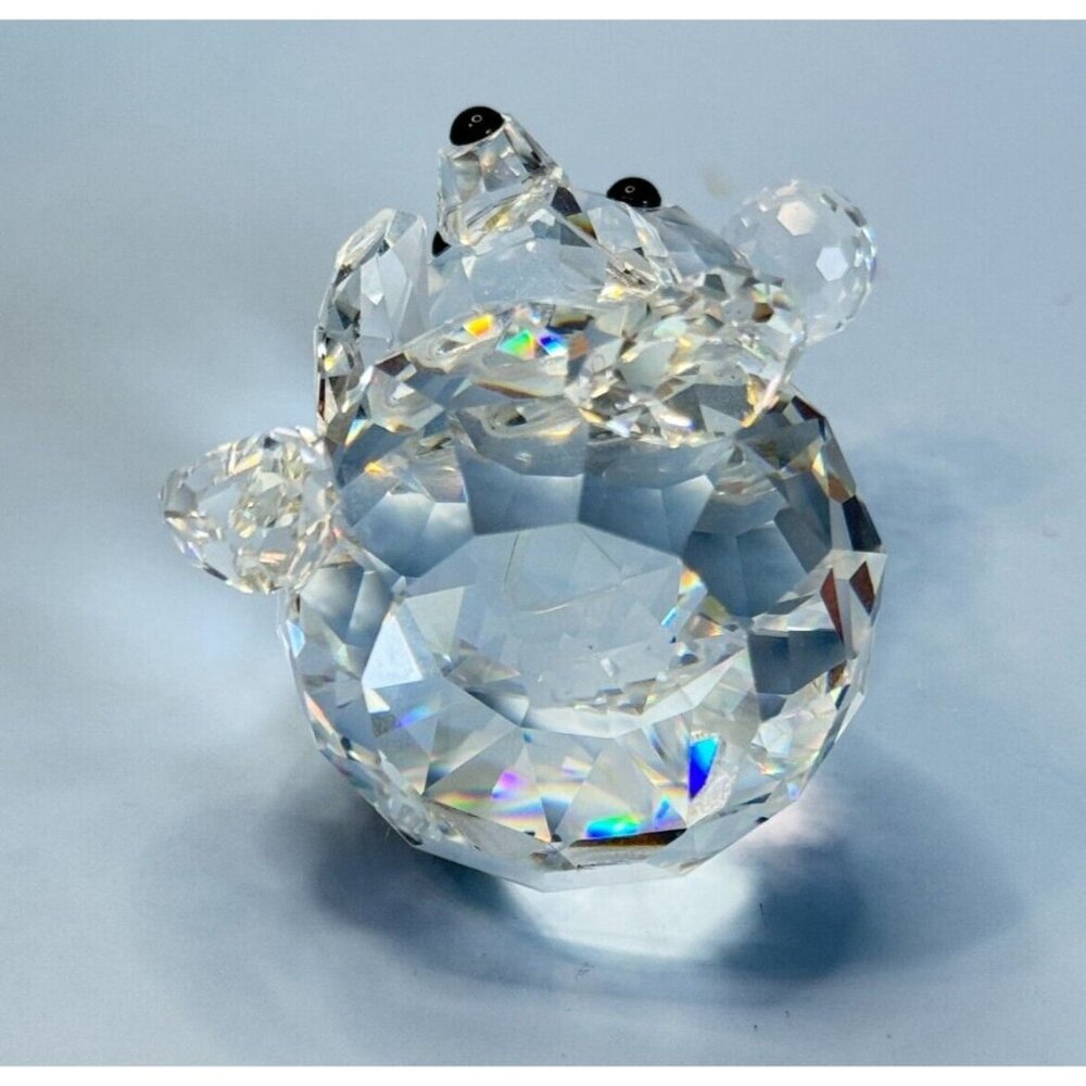 Retired Swarovski Silver Crystal Large Bear A 7637 NR 075 000 with Original Box - Picture 7 of 9
